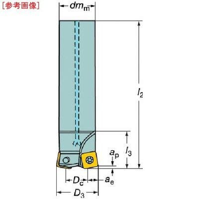 サンドビック コロミル210エンドミル R210032A2509H