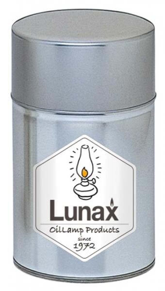 STAR Lunax(ルナックス) アウトドア ランタン オイルランプ 携帯用収納ケース付き 缶入りランプ スター 13868 直径75×H148mm