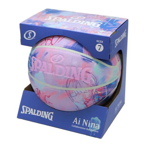 SPALDING(スポルディング) バスケットボール 藍にいな プレイ コンポジット 77-517J ピンク