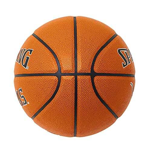 SPALDING(スポルディング) バスケットボール テキサス ロングホーンズ 合成皮革 7号球 77-535J ブラウン