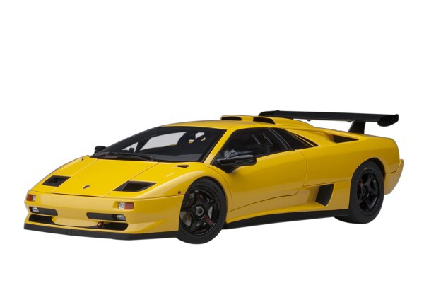 AUTOart 1/18 ランボルギーニ ディアブロ SV-R SUPERFLY YELLOW/イエロー 完成品 79147