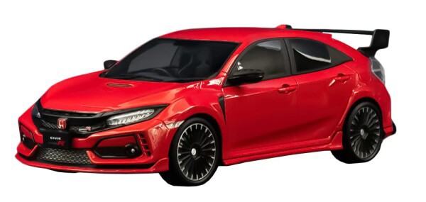 POP RACE 1/18 FK8 Civic Type R Red 完成品 PR18-FK8M-RED