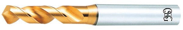 オーエスジー ステンレス・軟鋼用TiNコートハイスドリルスタブ形 直径21.5mm 全長146mm 溝長70mm シャンク径25mm EX-SUS-GDS 21.5(61715)