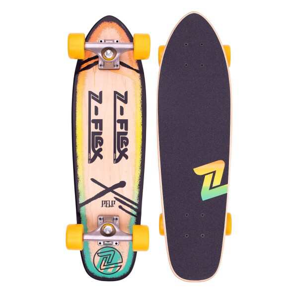 Z-Flex Skateboards(ジーフレックススケートボード) 27inch Z-JAY P.O.P. CR27 RASTA Z00PO2