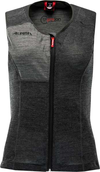 ALPINA(アルピナ) スキースノーボードプロテクター レディース 背面 ベストタイプ ウール素材 PROLAN WOMEN VEST