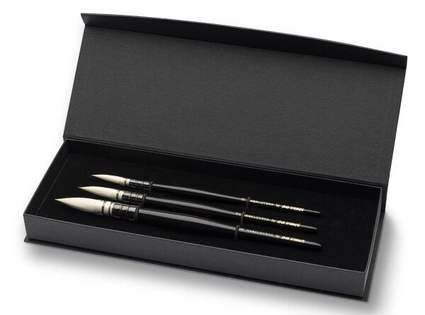 da Vinci Brushes ダヴィンチ(da Vinci) 水彩画筆 シリーズ11492 CASANEO ギフトボックスセット(3本組)202387