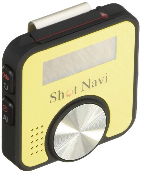 ショットナビ(Shot Navi) ゴルフナビ GPS V1 イエロー 日本プロゴルフ協会推奨 SN-V1