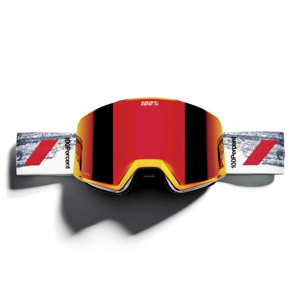 (ワンハンドレッド) NORG AF HiPER Goggle Badlands ? Mirror Red Lens