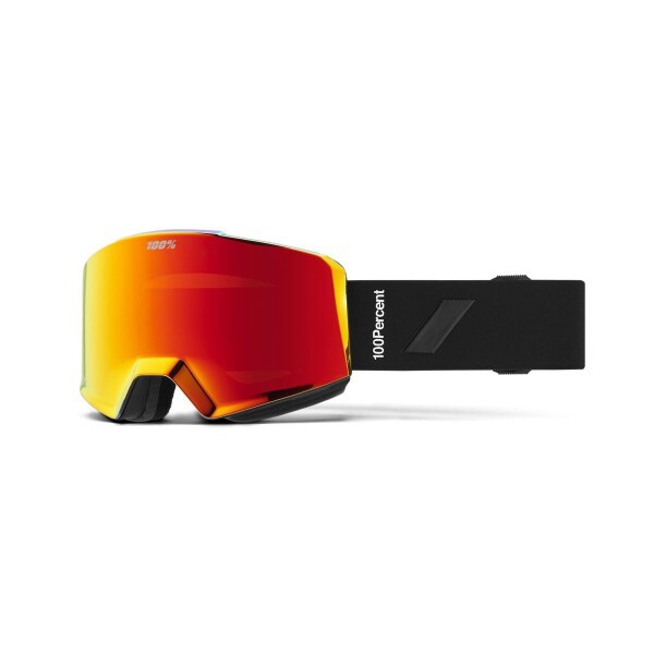 (ワンハンドレッド) NORG AF HiPER Goggle Black/Red ? Mirror Red Lens