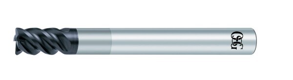 オーエスジー FXコート超硬ラジアスエンドミル多機能強力型 外径20mm 全長160mm 刃長30mm シャンク径20mm FXS-PKE 20×R3×160(8548820)