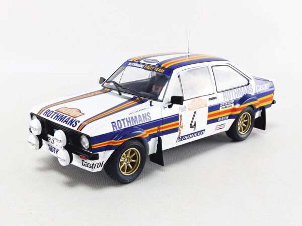 イクソモデル フォード エスコート MKII RS 1800 80 サンレモ #4 A.Vatanen/D.Richards 1/18 18RMC037A