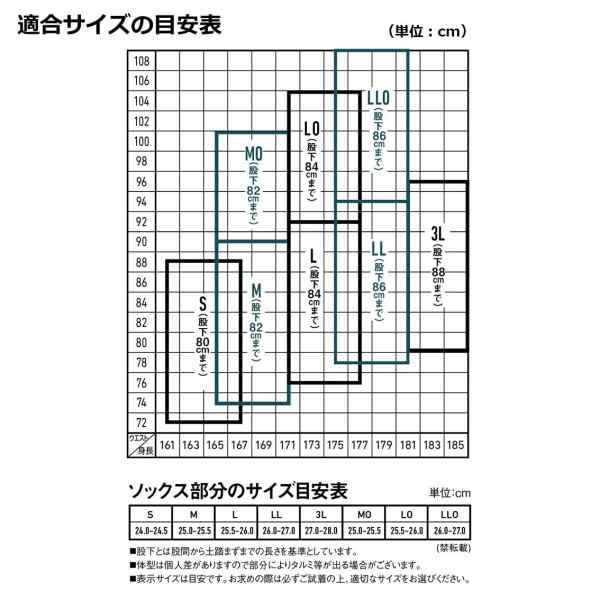 ダイワ(DAIWA) ウェーダー CW-4500-T ブラック LO