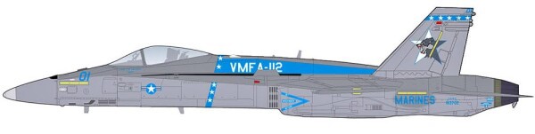 HOBBY MASTER 1/72 F/A-18C ホーネット VMFA-122 カウボーイズ 2020 完成品