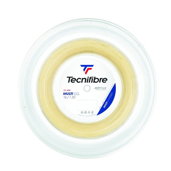 テクニファイバー Tecnifibre テニスガット・ストリング MULTIFEEL 1.30mm 200mロール TFR221