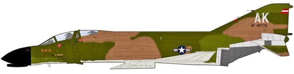 HOBBY MASTER 1/72 F-4C ファントム2 アメリカ空軍 第389戦術戦闘飛行隊 ザ・ガンファイターズ 1967 完成品
