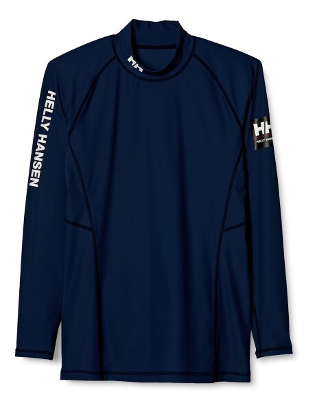 (ヘリーハンセン) ラッシュガード ロングスリーブチームラッシュガード L/S Team Rashguard メンズ HH82304 オーシャンネイビー XL