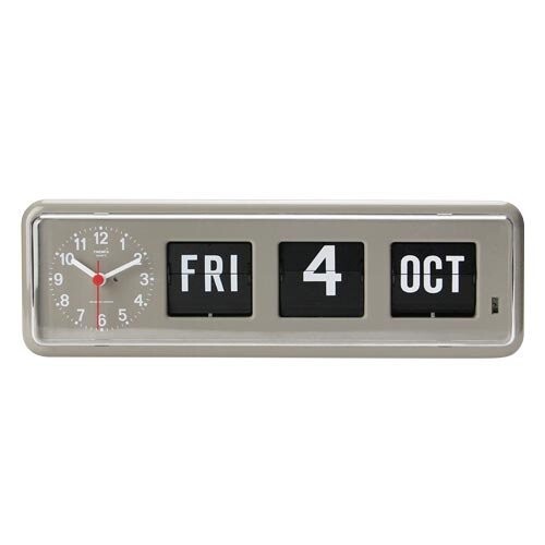 トゥエンコ カレンダークロック ( グレー ) TWEMCO CALENDAR CLOCK #BQ-38