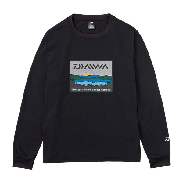 (DAIWA) フィッシングネットＴシャツ レイクサイド DE-6724 ブラック