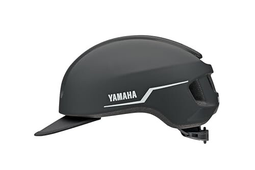 ヤマハ発動機(Yamaha) 自転車用ヘルメット キャンバスアーバン ヤマハロゴ仕様 マットブラック M/Lサイズ Q7C-OGH-Y00-00F