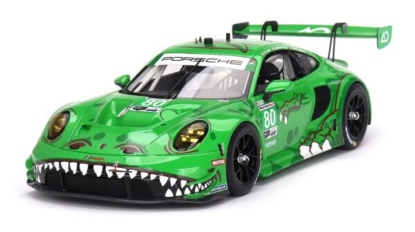 TOP SPEED 1/18 ポルシェ 911 GT3 R IMSA セブリング12時間 GTD 2023#80 AO Racing 完成品