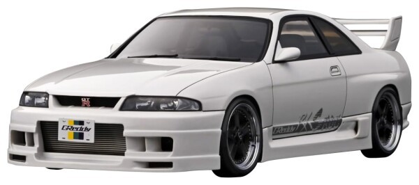 ignition model 1/18 GReddy GT-R (BCNR33) Pearl White 完成品