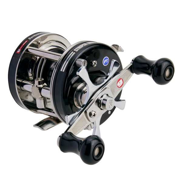 Abu Garcia(アブガルシア) AMB.5501 Striper Black ストライパー ブラック 左巻き 丸型リール クラシック スウェーデン