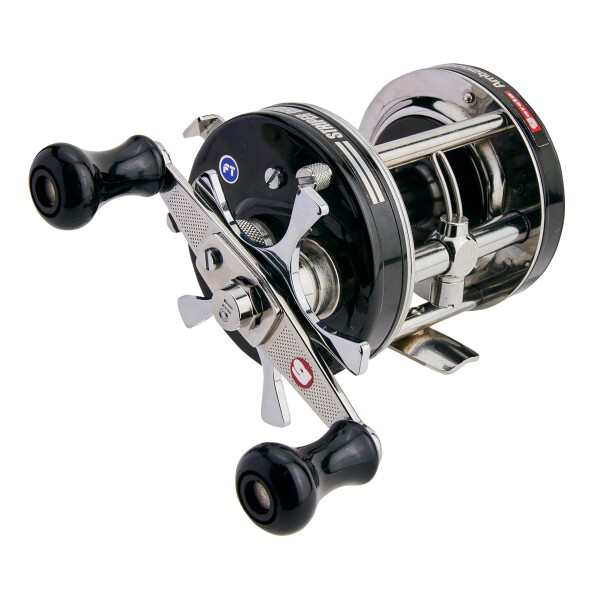 Abu Garcia(アブガルシア) AMB.6500 Striper Black ストライパー ブラック 右巻き 丸型リール クラシック スウェーデン