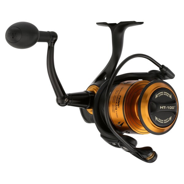 PENN Spinfisher VII 5500 海水スピニングリール 右/左ハンドル位置 IPX5シール HT-100フロントドラッグ スーパーラインスプール 精密CNC