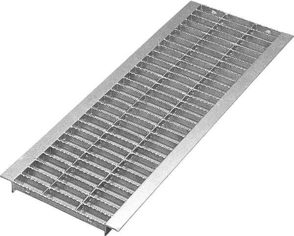 法山本店 ノンスリップ型U字溝用グレーチング 適用溝幅180mm 長さ995mm 適用荷重:T-2 HGUX-180-19