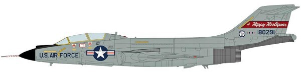 HOBBY MASTER 1/72 F-101B ブードゥー アメリカ空軍 ハッピー・フーリガンズ 1975 完成品