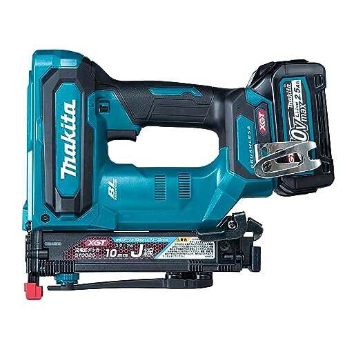 マキタ(Makita) １０ミリ充電式タッカ 40Vmax2.5Ah バッテリ2本・充電器・ケース付 ST002GRDX