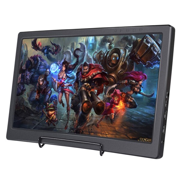 SunFounder 13.3" IPS Raspberry Pi 用の外部モニター 2 HDMI スピーカー内蔵 FullHD 1920x1080 PS3/PS4/WiiU/Xbox360/Raspberry Pi/Windows7/8/10に適用