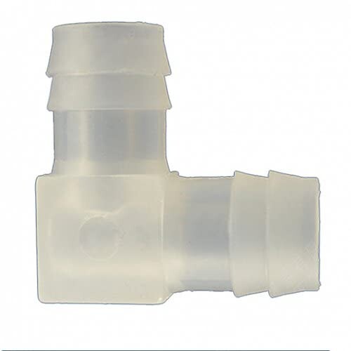 (10個入り)樹脂製チューブコネクターＬ型(適合チューブ内径16mm,プラスチック製,型番W160x160の通販は