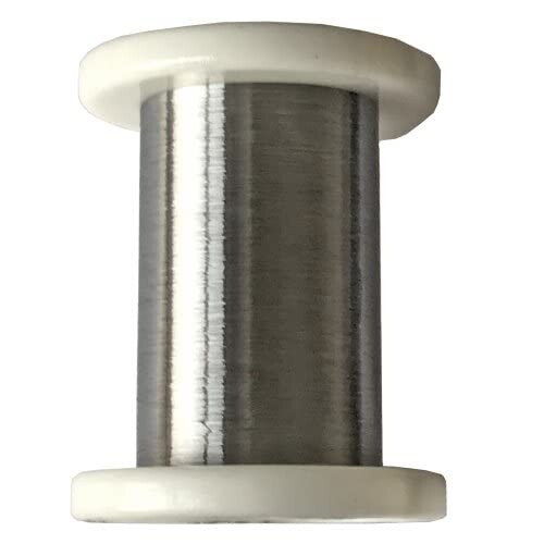 電熱線 0.05mm 1.5km以上 25g (Cr25%,AL5%,Fe残%, カンタル線ニクロム線代替 HEATKHAN-005 電熱線 0.05mm 1.5km以上 25g (Cr25%,AL5%,Fe残%, カンタル線ニクロム線