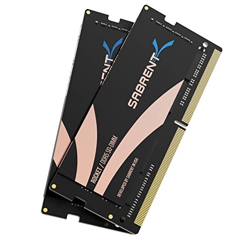 SABRENT ロケットDDR5 32GB (2x16GB) SO-DIMM 4800MHz メモリモジュール | ノートパソコン、Ultrabook、Mini-PC用（SB-DR5S-16GX2）の通販は 20,580円