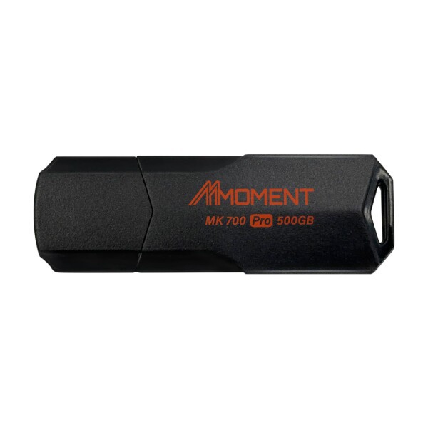 MMOMENT 超高速 大容量 MK700 500GB USBメモリ USB3.2 Gen2 PS(4) PS(5)動作確認済 SSD 外付け (読込最大1000MB/s)
