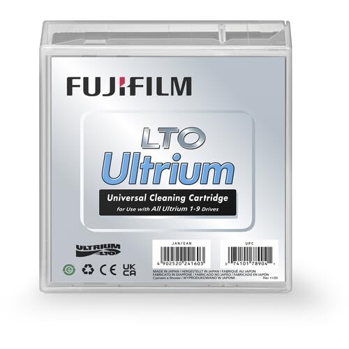 富士フイルム LTO Ultrium ユニバーサル クリーニング カートリッジ LTO FB UL-1 CL UCC J バーコードラベル(CLNU01L1)付