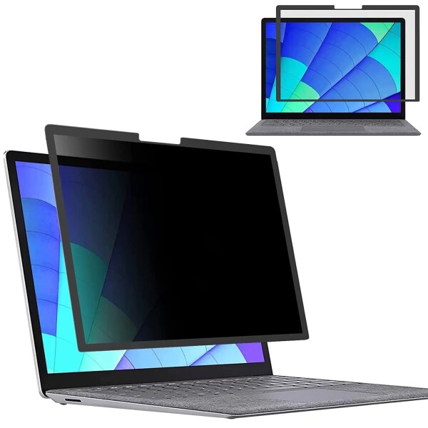 粘着式 Surface Laptop5 2022年/Laptop4/Laptop3（15インチ）用の覗き見防止 保護フィルム プライバシーフィルター 液晶保護フィルム ブルーライトカット 反射防止 保護シート 着脱式の通販は 5,626円