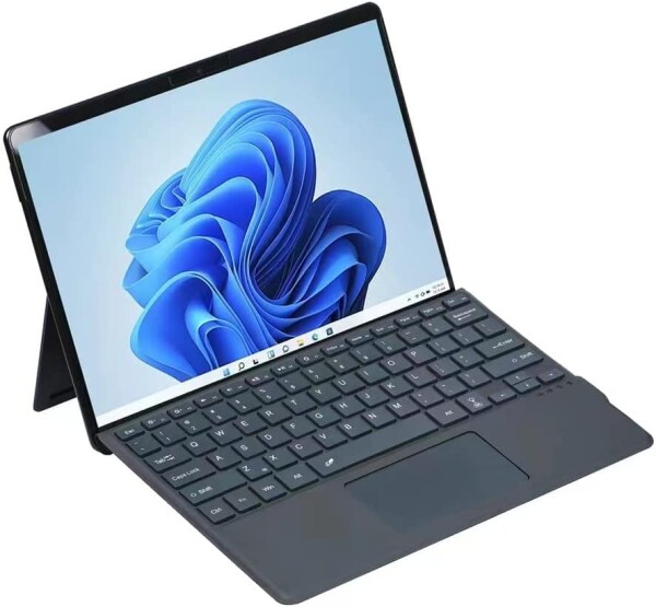 Surface Pro 11/Pro10/ Pro 9/Pro 8キーボード タッチパッド付き bluetooth 英語 配列 静音 薄型 ワイヤレス サーフェス プロ 11 プロ 10 プロ 9 プロ 8用無線キーボード 仕事 磁気吸着 surface pro11 pro10 pro9_4