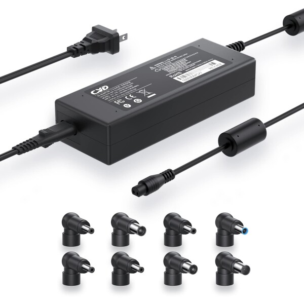 (10 in 1) 変換プラグ 汎用電源アダプター 90W, 90W ACアダプター 出力電圧: DC 18.5V 19V 19.5V 20V 対応 Lenovo レノボ 万能電源 HP 18.5V 電源アダプター Seriesの通販は 6,230円