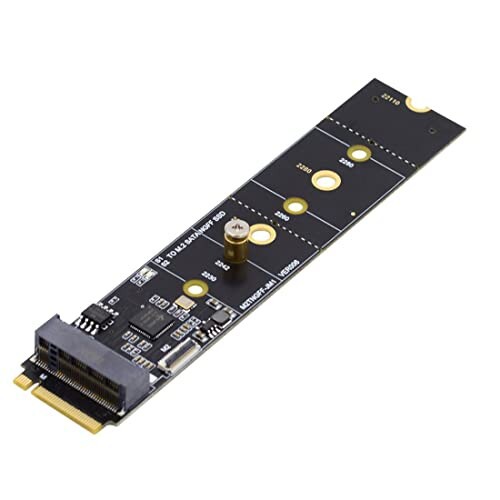 chenyang M.2 SSD SATA NGFF B+M キー→NVME M-Key拡張カードコンバーターアダプター JMB582 マザーボード2230/2242/2260/2280/22110用チップセットの通販は