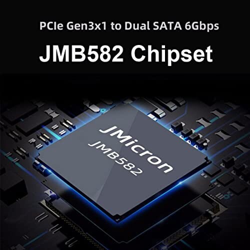 chenyang M.2 SSD SATA NGFF B+M キー→NVME M-Key拡張カードコンバーターアダプター JMB582 マザーボード2230/2242/2260/2280/22110用チップセットの通販は
