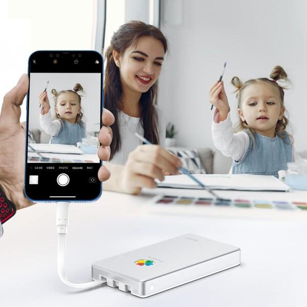 iDiskk iPhone 外付けハードドライブ 4TB 2.5インチ外部hdd ディスク フラッシュメモリiPhone/iPad/MacBook/PC/Android(USB-C)デバイスと高互換性ありプラグ&amp;プレイ ワンクリック自動バックアップ 容量不_4