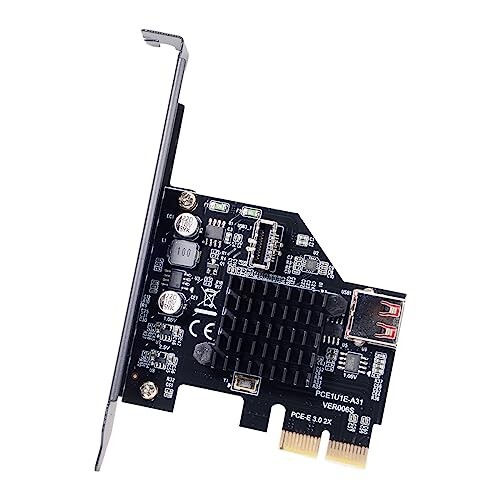 CYカードUSB 3.1 10 GbpsフロントパネルE型ソケットとマザーボード用USB 2.0 480 Mbps〜PCI-E Expressアダプタ