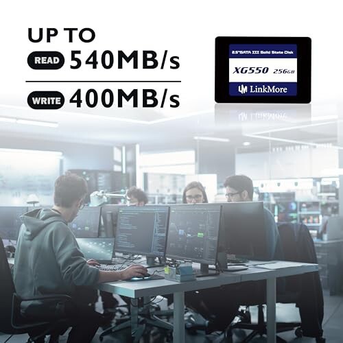 LinkMore XG550 256GB 2.5インチ 内蔵SSD SATAIII 6Gb/s (読込最大500MB/s)の通販は