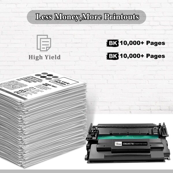057H CRG-057H CRG057H ( 057 ) 互換トナーカートリッジ 大容量 10000 ページ 2 ブラック TOPRINT Canon キヤノン LBP224 LBP221 MF447 MF447dw MF457 MF457dw プリンター_2