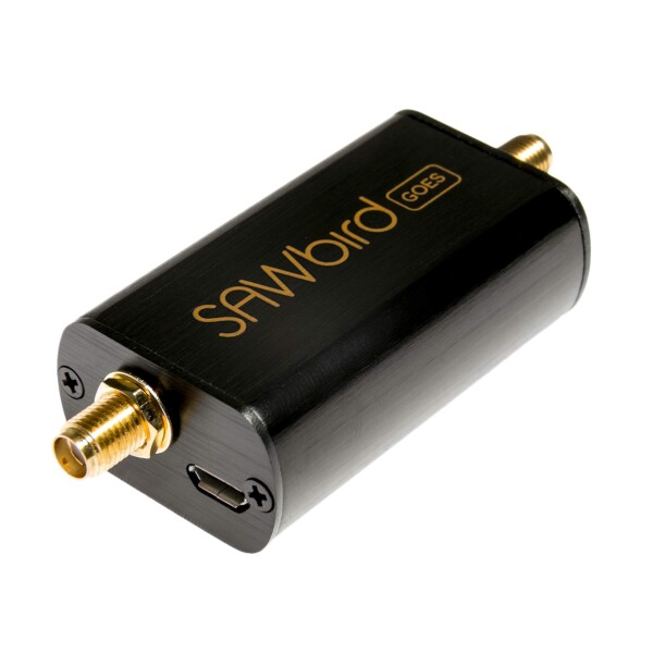 NooElec SAWbird GOES - NOAA（GOES/LRIT/HRIT）アプリケーション用のプレミアムデュアル超低ノイズアンプ（LNA）およびSAWフィルタモジュール。 1688MHzの中心周波数_1