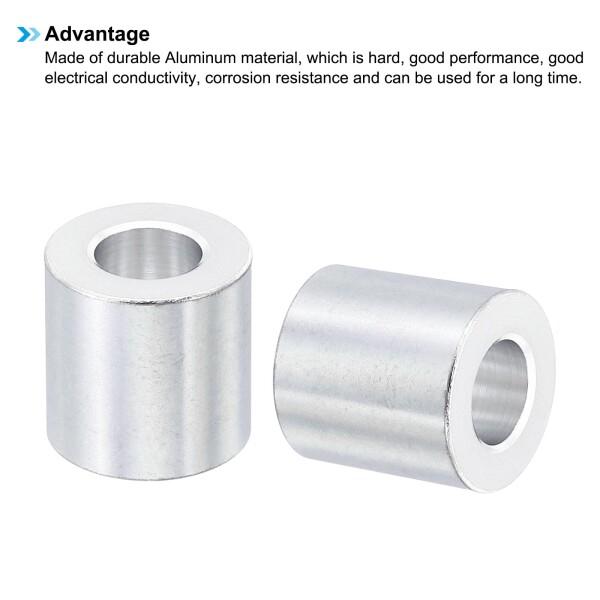 PATIKIL M8アルミスペーサー 10個セット 金属スペーサー アルミニウム