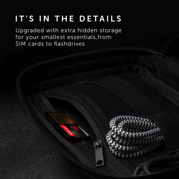 Native Union Stow Organizer ? プレミアムトラベル テック キット、耐久性のあるキャンバス製 ? ケーブル、充電器、SIMカードなどを整理して収納できるフレキシブルな収納スペースとクイッ_6