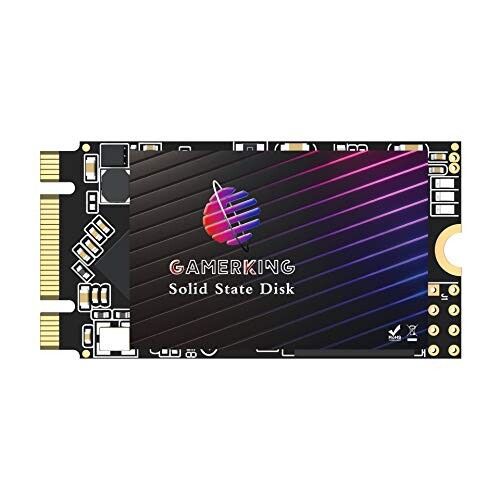 GamerKing M.2 2242 SSD 512GB SATA III 6Gb/s NGFF 内蔵型 Solid State Drive ハードドライブ 高性能ハードドライブノート/パソコン/デスクトップ適用 ソリッドステートドライブ 3年保証SSD 64GB 120GB 128GB 240GB